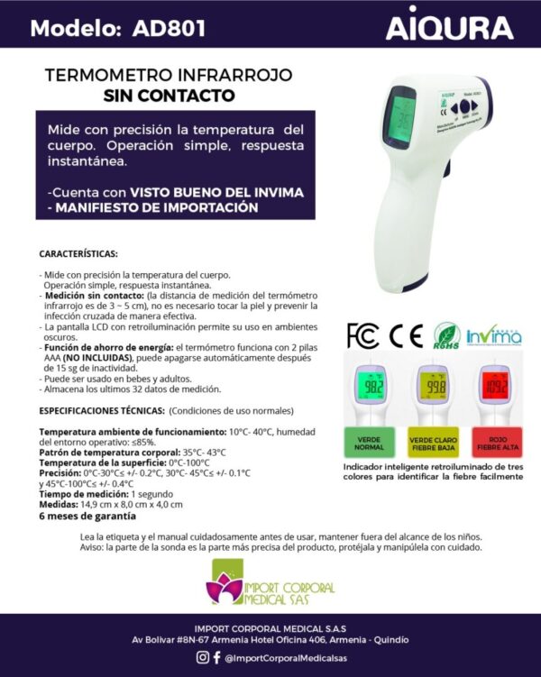 Import Corporal Medical - Imagen 4